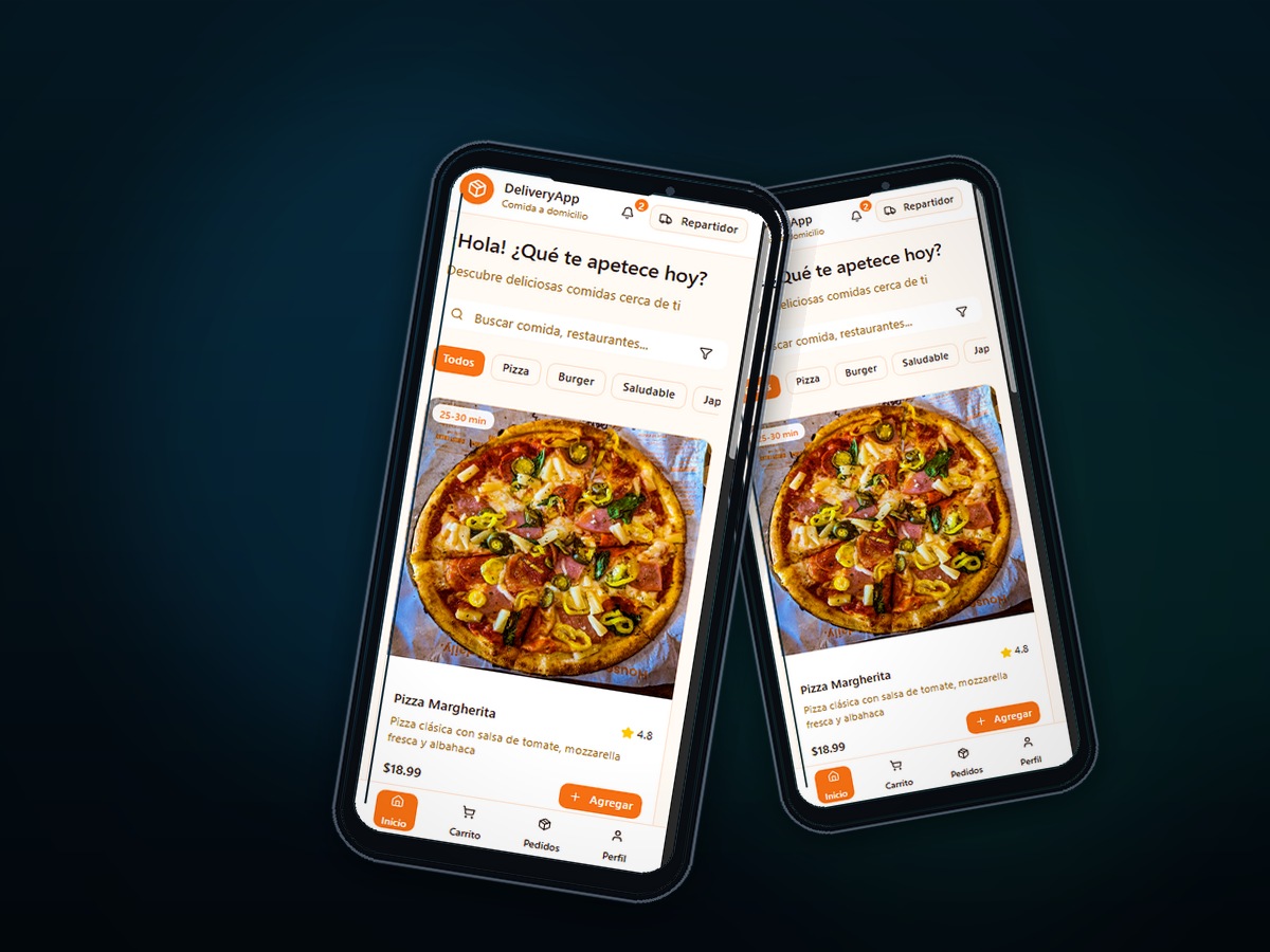 Mockup de app móvil desarrollada por Noelyth Softworks